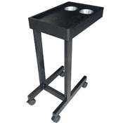 Metal Food & Drink Cart For Poker Side Table, Metal Side Table